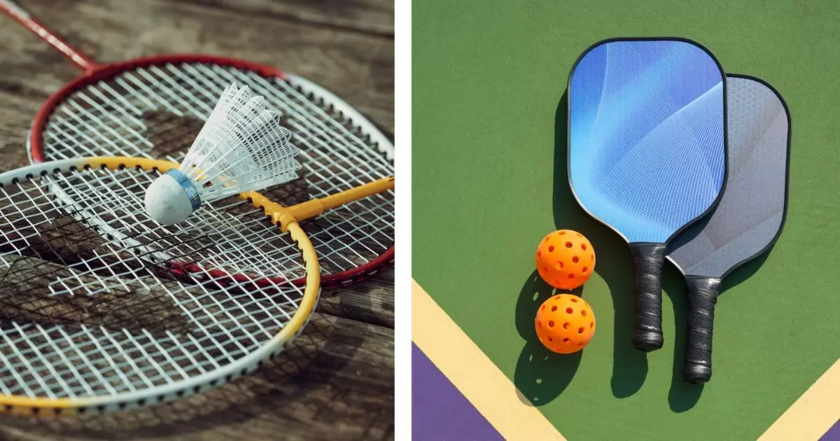 How Is Pickleball Different From Tennis And Badminton